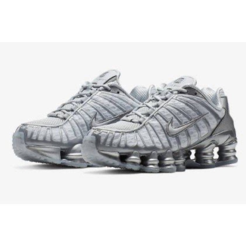 Nike Shox TL AV3595-003男銀 AV3566-003 彈簧鞋