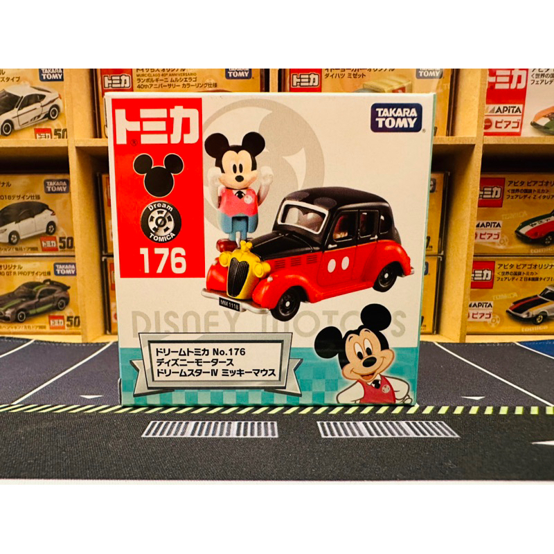 《新款》Tomica Disney No.176 米奇老爺車+人偶 Mickey 迪士尼 2023年7月新款 全新現貨