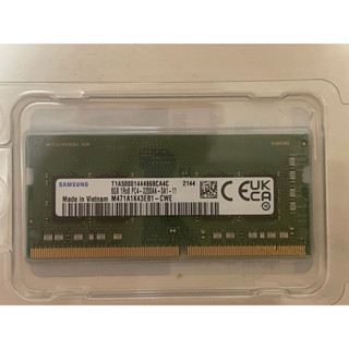 Samsung三星 筆記型雙面8G記憶體1條(2144HZ) 全新未使用(產地越南)
