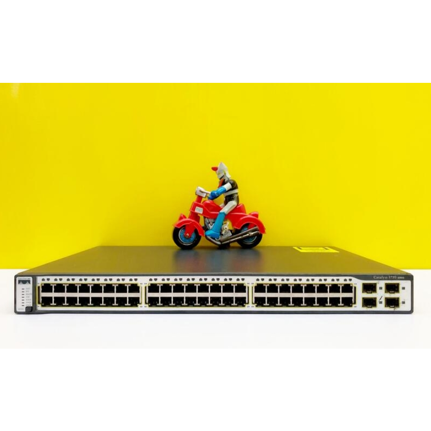 Cisco Catalyst WS-C3750-48TS-E Layer 2 3 Switch