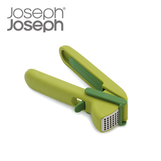 英國Joseph Joseph 不沾手壓蒜器加強版(綠)