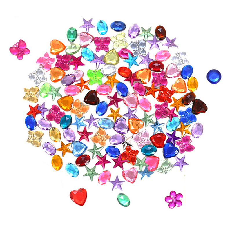 彩鑽DIY材料 彩鑽貼 DIY彩鑽 鑽石貼 寶石貼 水鑽 貼鑽 幾何形狀 裝飾材料 手工藝 美勞美術【JC4326】