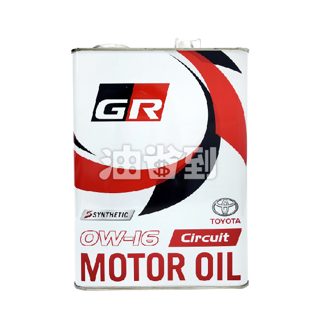 『油省到』(附發票可刷卡) TOYOTA GR Motor Oil 0W16 豐田 合成機油 4L #1233