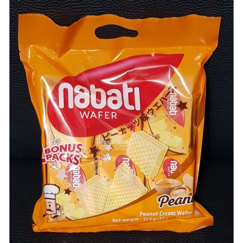 《超便宜》Nabati 花生威化餅 23g*18包