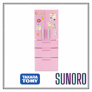 日本直送 TAKARA TOMY Licca 莉卡娃娃 冰箱 裝扮娃娃 玩具 LF-01
