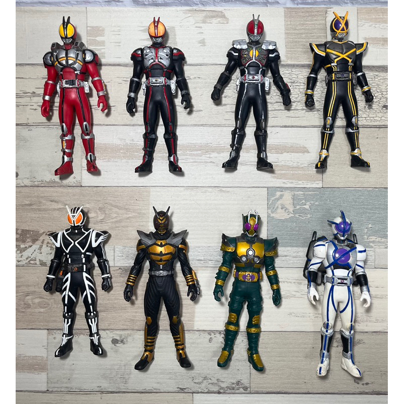 單售 假面騎士 公仔 16-18CM 萬代軟膠 假面龍騎士 絕版 老膠