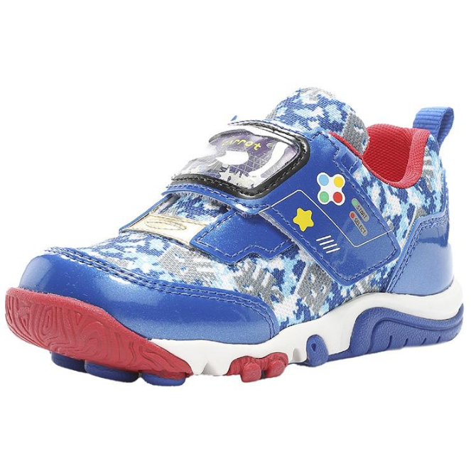 【當季新款】日本月星MoonStar carrot玩耍速乾系列公園鞋童鞋-藍-童趣運動鞋2E寬楦機能鞋15161718