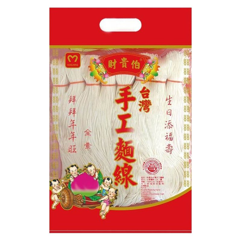 【千億】財貴伯16束手工麵線1200G