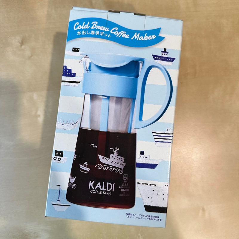 KALDI Coffee Farm 冷泡咖啡壺 Hario 600ml 日本製 免濾紙 冰釀