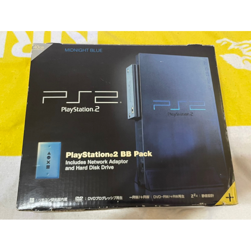 SONY PS2 SCPH-50000MB 限定版透殼藍主機