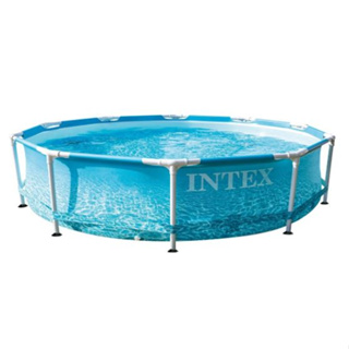 INTEX 10呎金屬支架圓形泳池