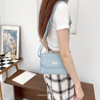 【FJstore】韓國代購🇰🇷 LEE 帆布 掀蓋小包 側背包 肩背包 小包 包包 斜背包 帆布包