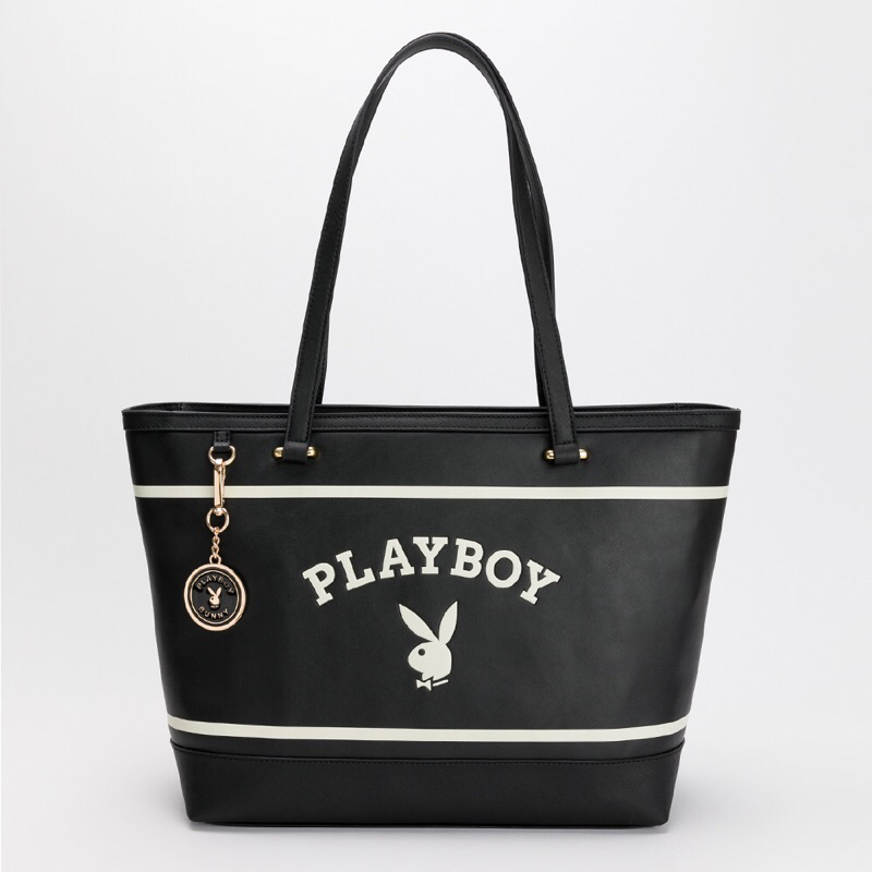 PLAYBOY - 托特包 Emblem系列 - 黑色/532-5702-09-6