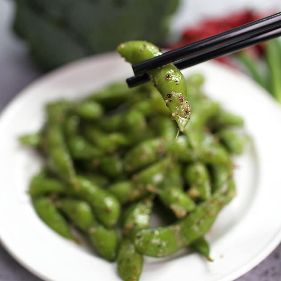 【貪吃小夫妻】毛豆/開胃菜/冷菜/小菜/食鹽/喜宴/餐廳/熱炒/桌菜/年菜/冷凍食品/輕鬆上桌/便利/簡單