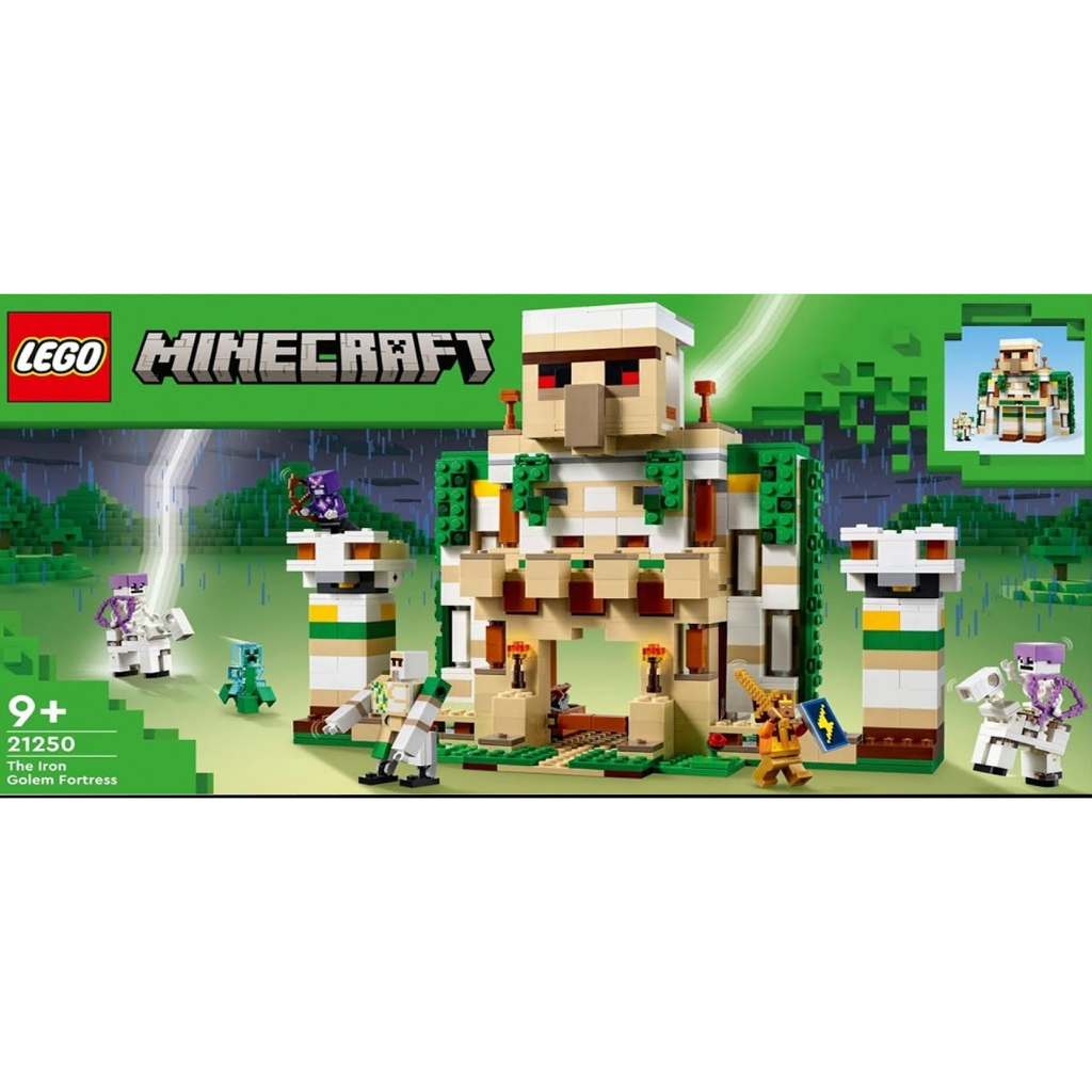 lego 21250 Minecraft-鐵魔像要塞