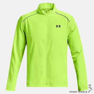 Under Armour UA 男裝 外套 防風 防潑水 拉鍊口袋 歐規 綠【運動世界】1376797-369