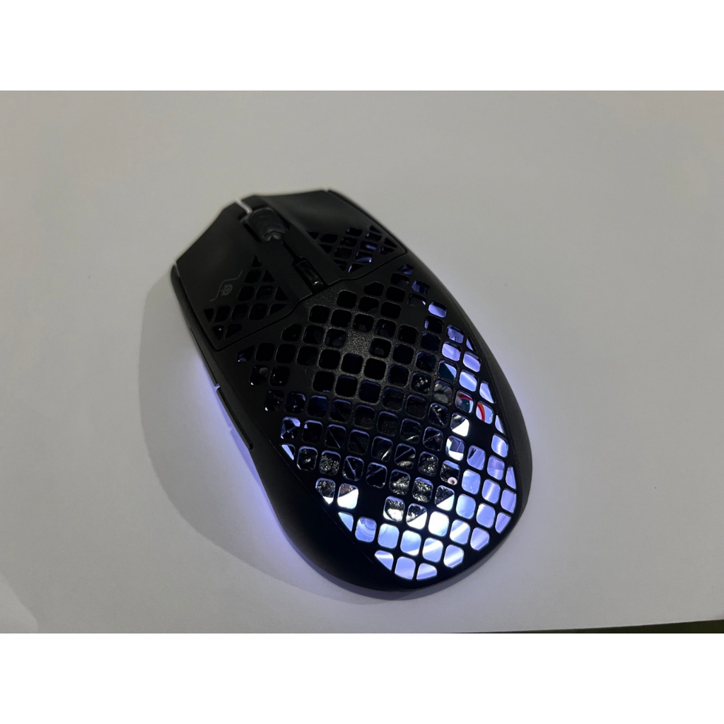 [二手]賽睿SteelSeries AEROX 3 Wireless RGB無線滑鼠 電競滑鼠 賣家保固1個月D