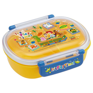 SKATER 日本製 迪士尼 可微波橢圓雙扣便當盒 360ml 玩具總動員 AT60459