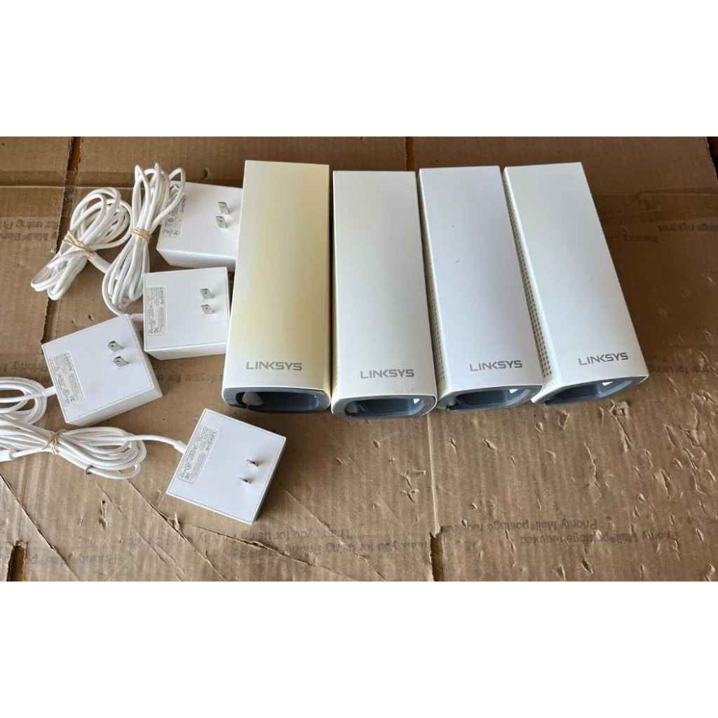 Mesh Linksys Velop WHW03 AC2200 WiFi 系統 (3 件裝）網路橋接器，無線路由器，分享