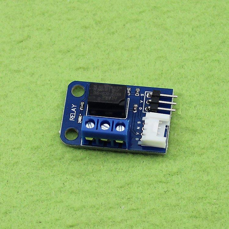 庫存不用等-【no】-Arduino 單路繼電器模組 相容交流120v 直流24v 2A電流(H6B4)  W72 [現