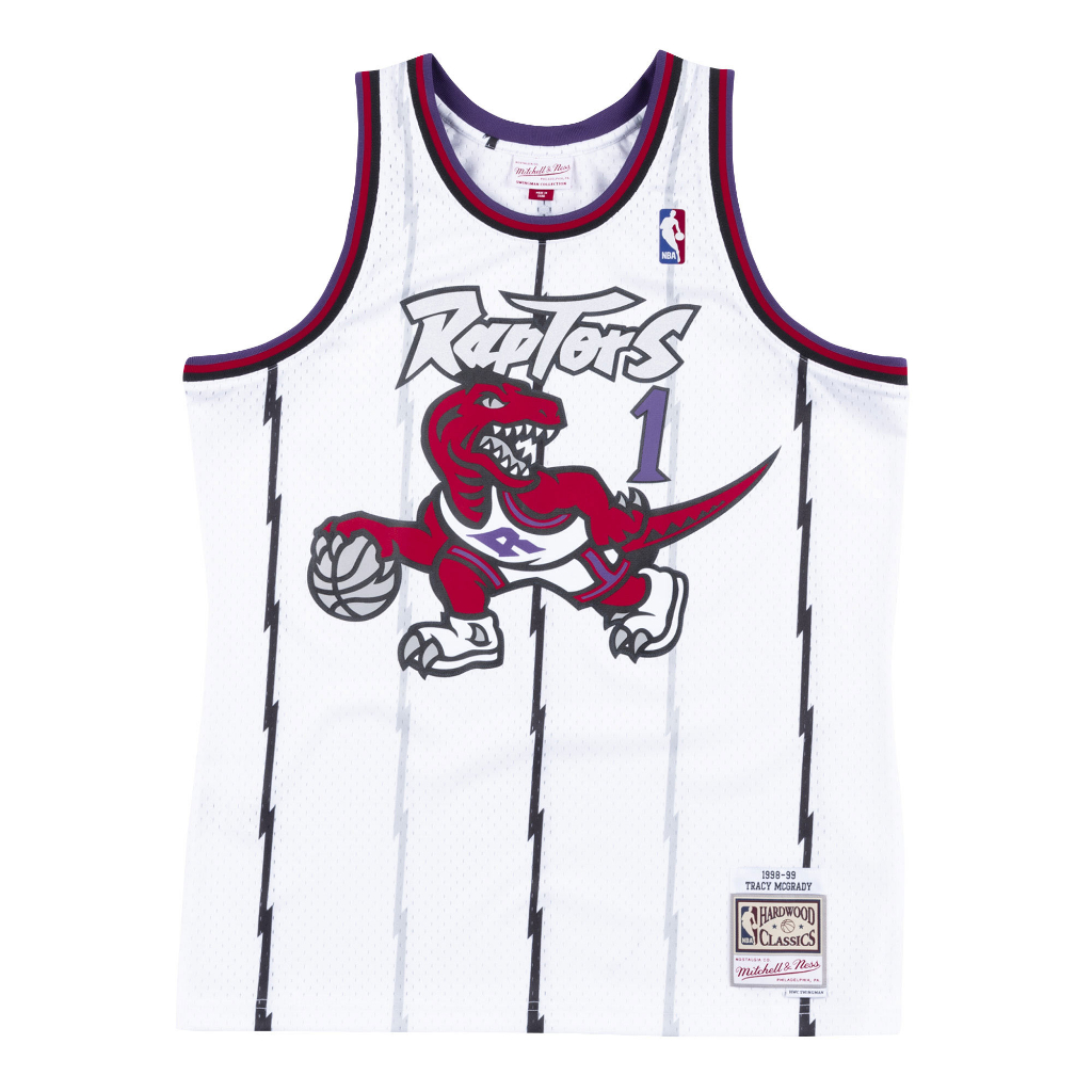 NBA 球迷版球衣 Tracy McGrady 1998-99 Home 暴龍 白