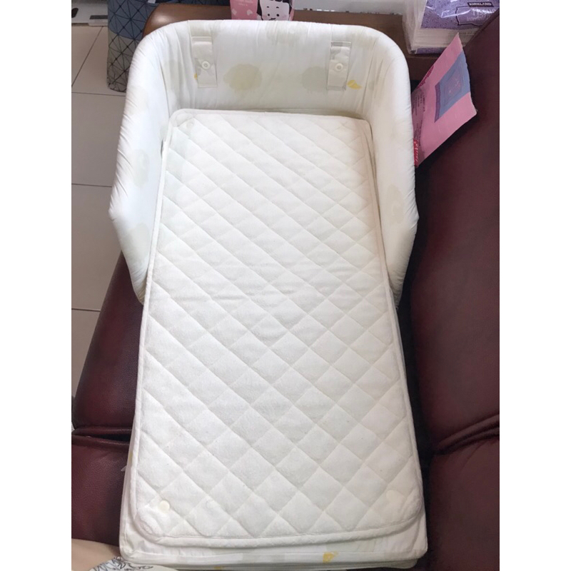 日本Farska 成長型有機棉床中床（含配件）育兒神器，中壢自取折100元
