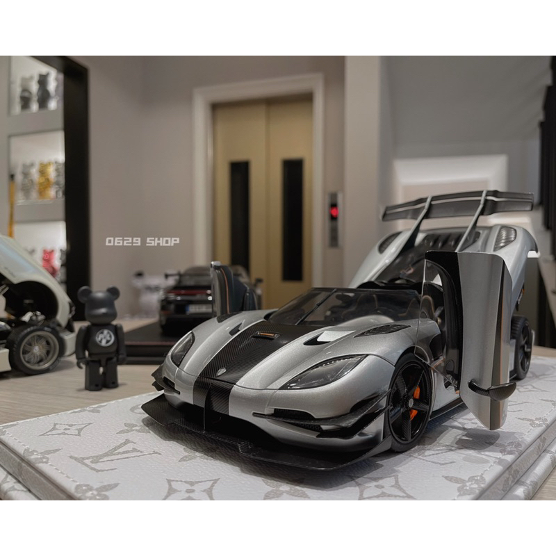 1/18 AUTOart Koenigsegg ONE : 1 柯尼賽克 模型車 擺設裝飾 居家擺設 收藏品  超跑模型