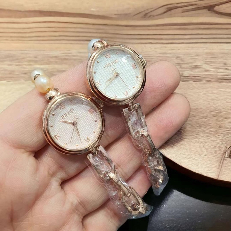 山姆韓國代購🇰🇷 Julius 珍珠造型鏈手錶