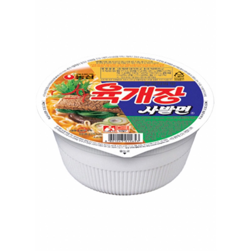 韓國境內Nongshim 農心 辣牛肉湯麵