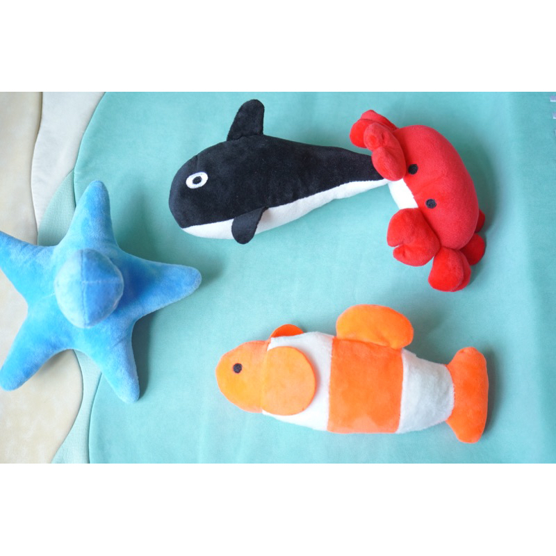 蠻大的🇹🇼現貨ocean系列 🐋海底世界 魚 狗狗玩具 寵物玩具 米克斯玩具 大狗玩具 狗狗咬玩具 發聲玩具