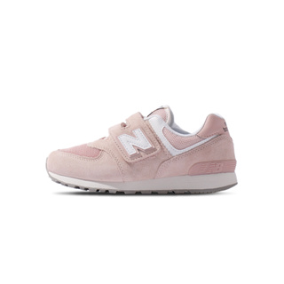 New Balance 574 中童 粉 麂皮 網布 魔鬼氈 柔軟 舒適 運動 休閒鞋 PV574FPP