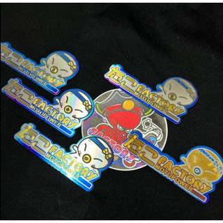 《機車董事長》章魚工廠 鈦牌LOGO 貼紙 章魚 LOGO貼紙 鈦牌 LOGO貼
