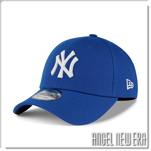 【ANGEL NEW ERA】NEW ERA MLB NY 紐約 洋基 寶藍色 9FORTY 硬版 老帽 韓系 潮流