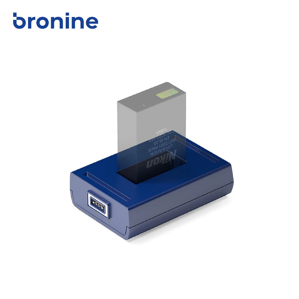 韓國 bronine 專用磁吸電池座 EN-EL20A / EL20 for Nikon【上洛】