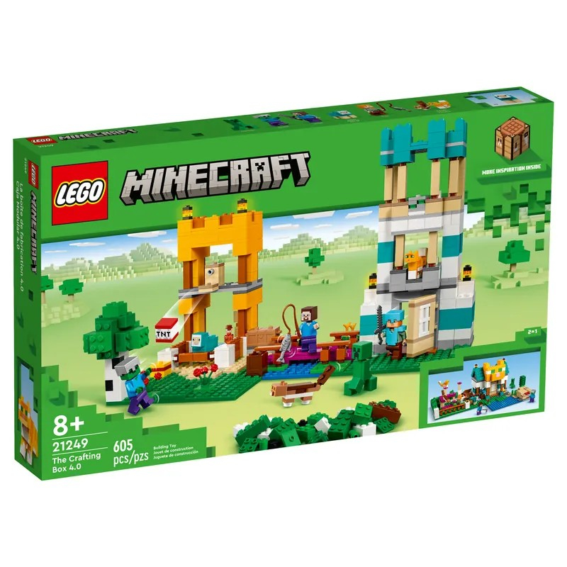 樂高LEGO  Minecraft®系列 創意製作盒4.0 21249
