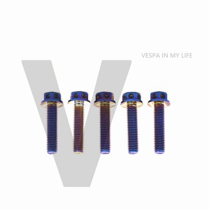 【偉士精品店】VESPA 偉士牌 改裝配件 春天 衝刺 LX GTS GTV 輪轂螺絲 輪框螺絲 螺絲