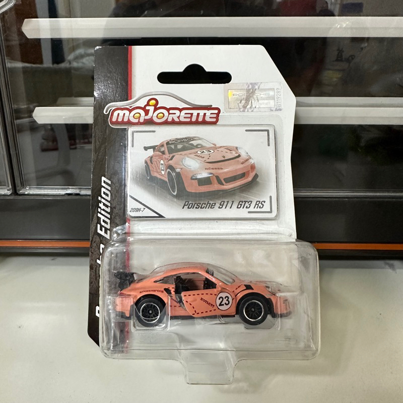 Majorette 美捷輪 Porsche 911 GT3 RS 保時捷 粉紅豬