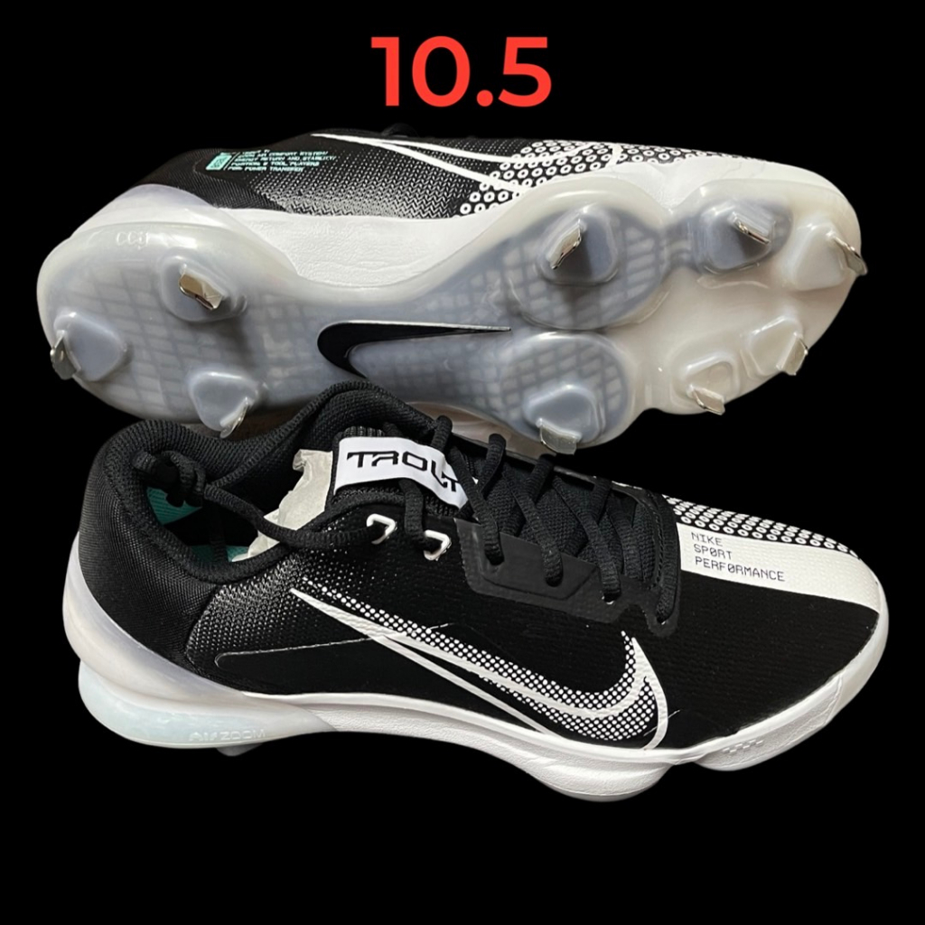 （小胖美國棒壘）現貨 US10.5=28.5CM,  Nike Trout 7 棒球 釘鞋