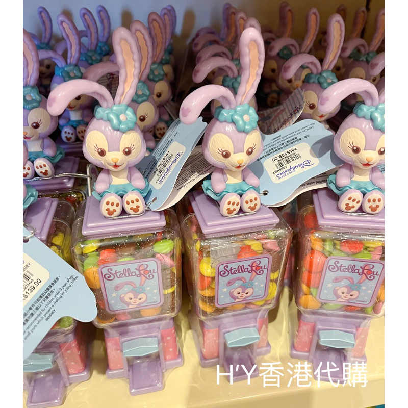 《在台現貨》香港迪士尼 史黛拉兔 玲娜貝兒糖果罐