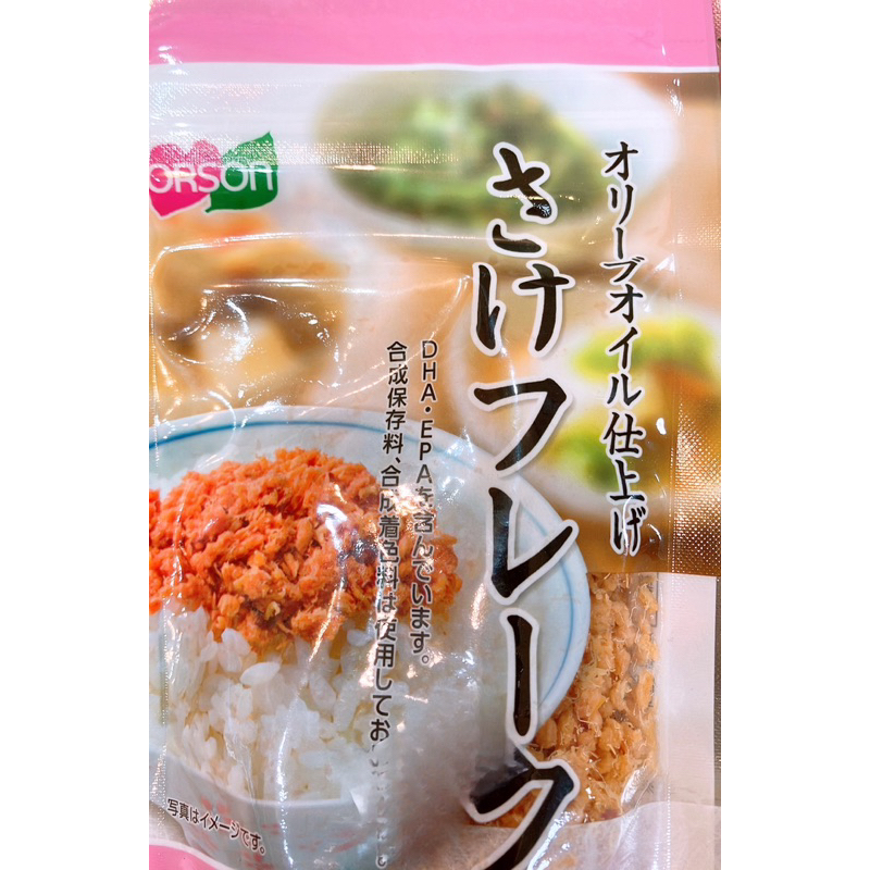 【亞菈小舖】日本零食 OR鮭魚鬆 30g【優】