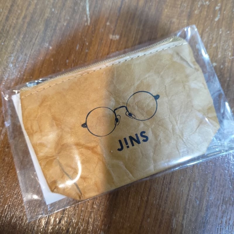 【BQ區】JINS 小零錢包 9*6.5cm 泰維克紙 零錢包 小錢包