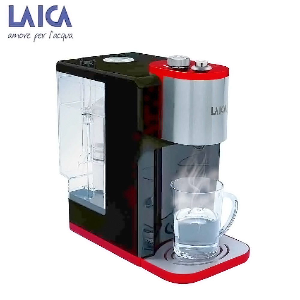 【LAICA 萊卡】溫控雙濾心瞬熱飲水機 開飲機 限量紅 IWHAAOO