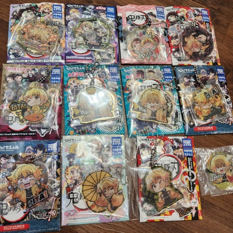 鬼滅之刃 鬼滅 pita 我妻善逸 善逸 貼臉壓克力 吊飾 壓克力 吊飾 我妻 善逸