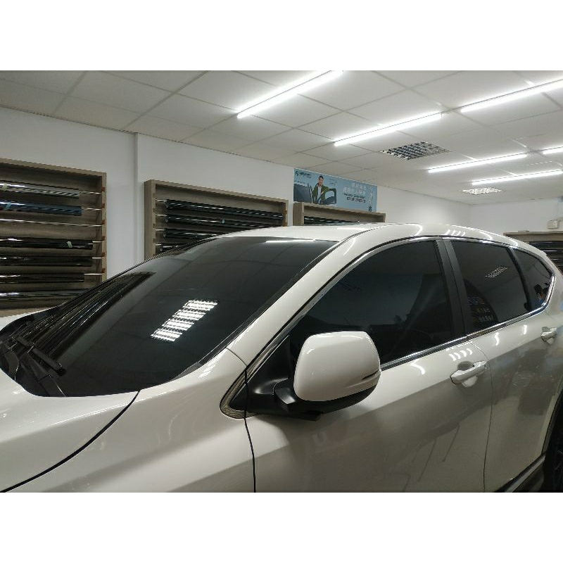 CRV5代 全車貼格菱威鑫鑽G系列隔熱紙 前檔G35＋前側兩窗G15+後側兩窗和後檔G05 汽車玻璃隔熱紙 全面特價中