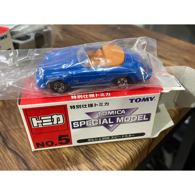 TOMICA 多美 特別仕樣 SPECIAL MODEL  NO.5 保時捷356 舊藍標