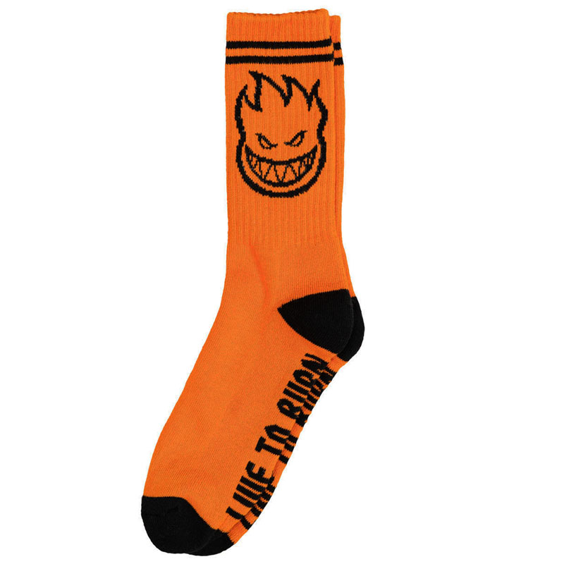 SPITFIRE - 57010084C BIGHEAD SOCKS 中筒襪 / 小腿襪 (橘黑色) 化學原宿