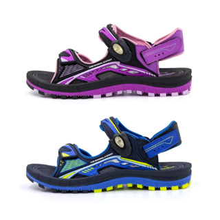 G.P 雙層舒適緩震兒童涼拖鞋 童鞋 藍/紫 255-G3897B 鞋鞋俱樂部