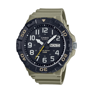 CASIO卡西歐 數位/指標 卡其米 運動型指標錶款 星期日期顯示窗 MRW-210H-5A 52.6mm