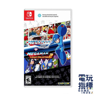 【電玩指標】十倍蝦幣 NS Switch 洛克人 傳奇合輯 1+2 英文日文版 MEGA MAN 洛克人1+2傳奇合輯