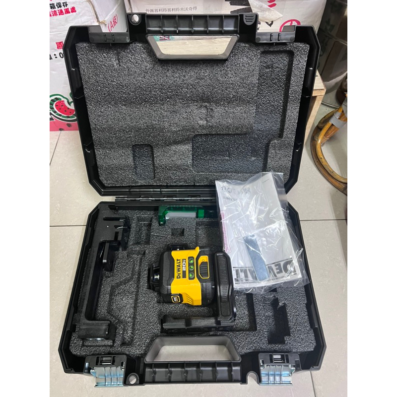 全新外匯 得偉 34031水平儀 360度 新款的 DEWALT DCLE 34031N水平儀 3 D 得偉  20V